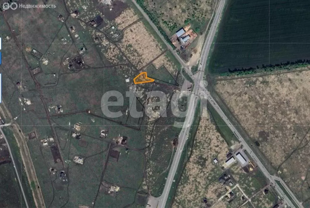 Участок в деревня Крутые Выселки, микрорайон Звёздный, Белоцветная ... - Фото 2