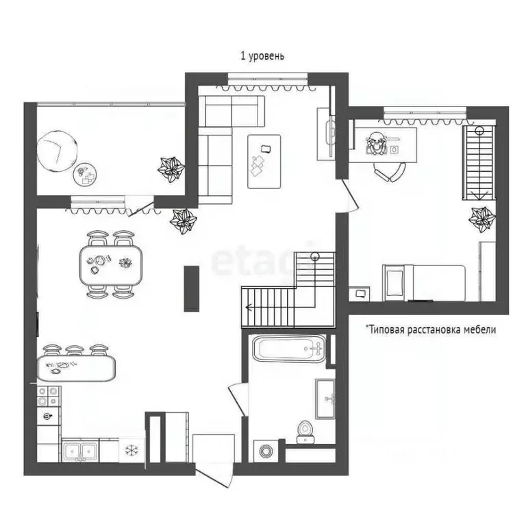 3-к кв. Тюменская область, Тюменский муниципальный округ, с. Ембаево ... - Фото 2