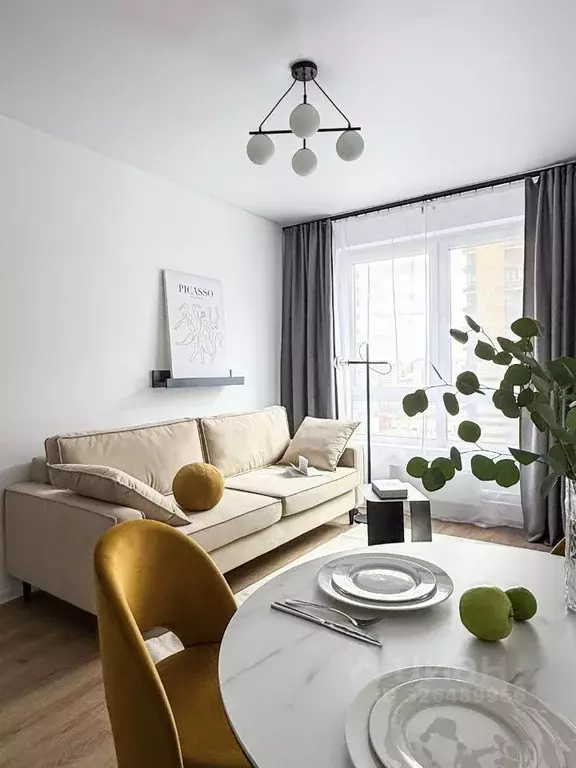 1-к кв. Москва проезд Стройкомбината, 1 (35.7 м) - Фото 2