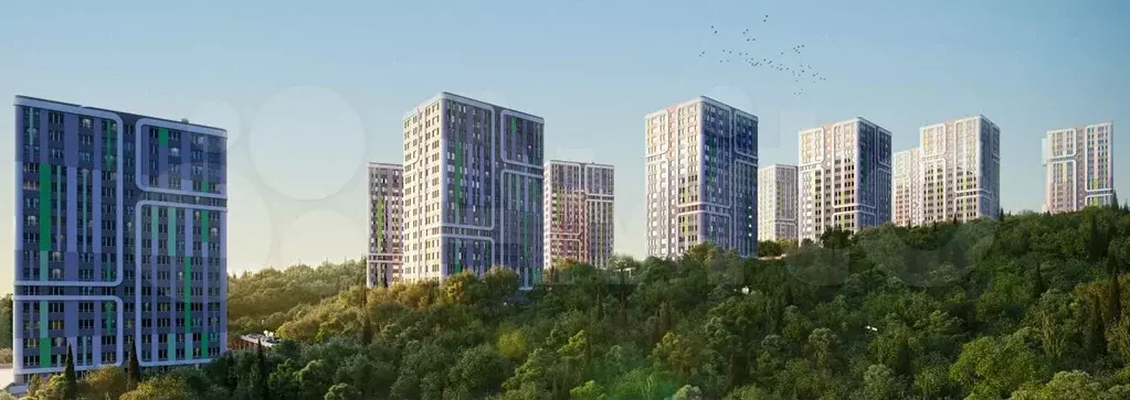 1-к. квартира, 37,6м, 10/16эт. - Фото 1