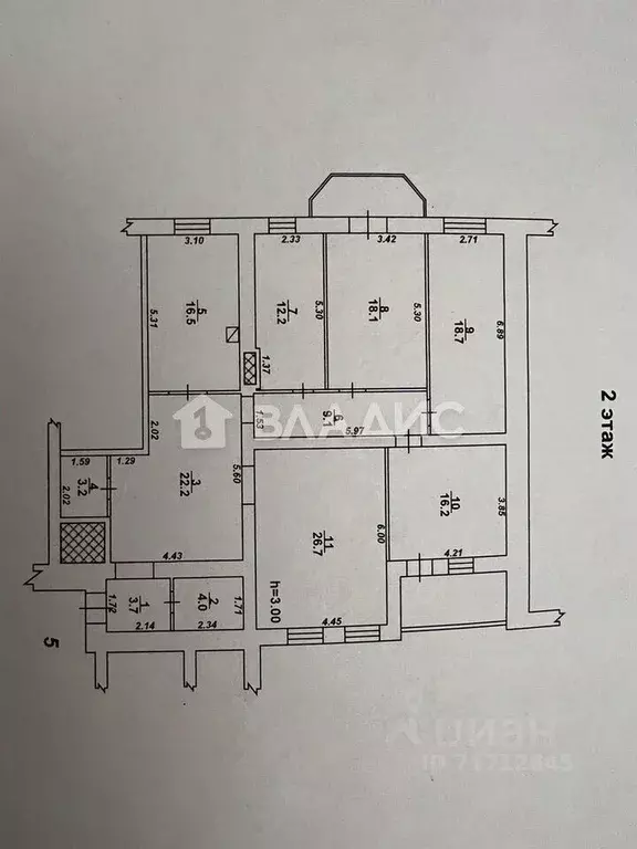 4-к кв. Воронежская область, Воронеж ул. Декабристов, 32 (150.6 м) - Фото 2