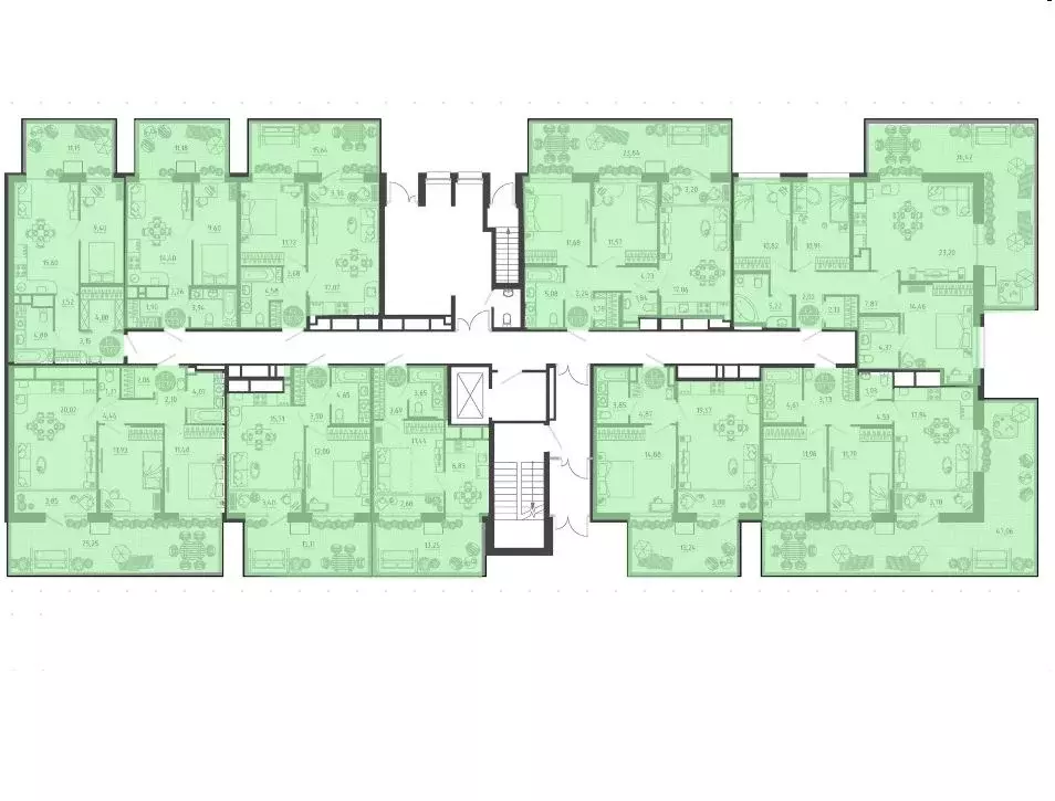 1-к кв. Тульская область, Тула ул. Пряничная, 7 (51.62 м) - Фото 2