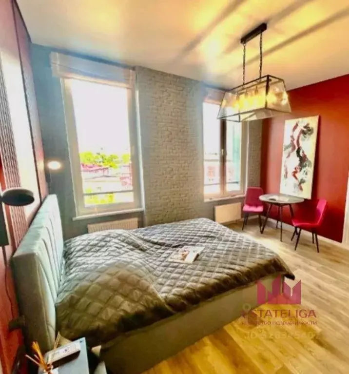 Студия Москва Шелепихинская наб., 34к5 (29.0 м) - Фото 1