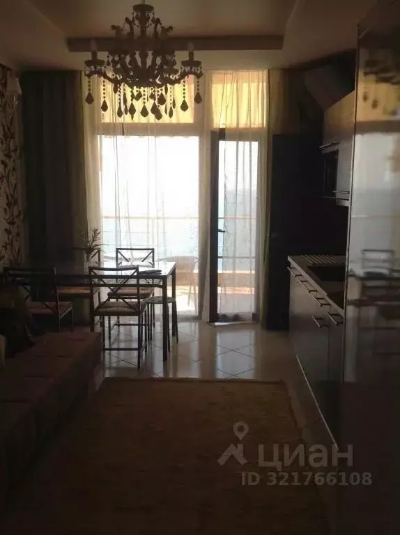 1-к кв. Крым, Алушта муниципальный округ, пос. Чайка ул. Багрова, 16А ... - Фото 0