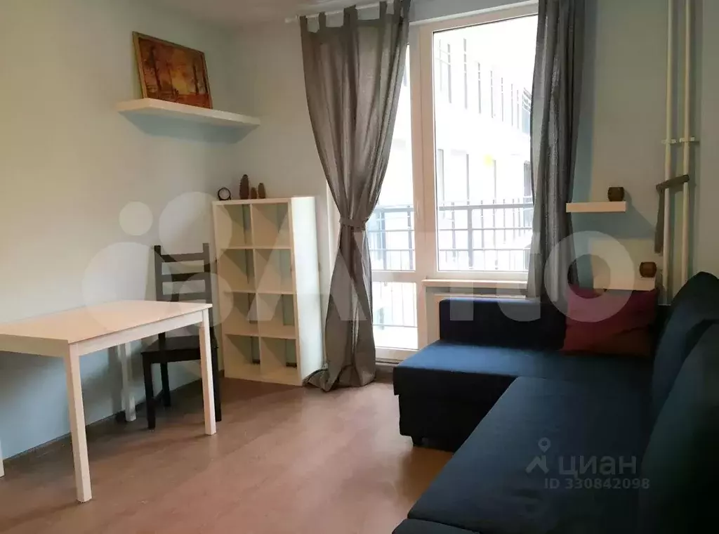 Студия Санкт-Петербург бул. Александра Грина, 1 (25.0 м) - Фото 1