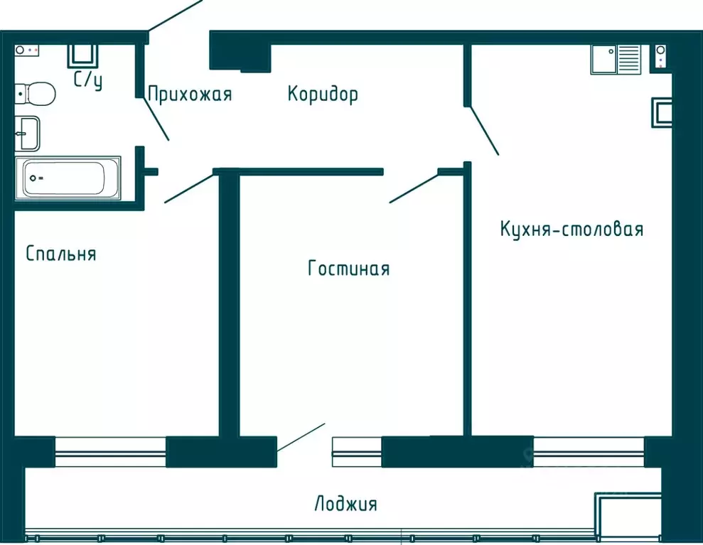 3-к кв. Хабаровский край, Хабаровск ДОС кв-л,  (70.19 м) - Фото 0