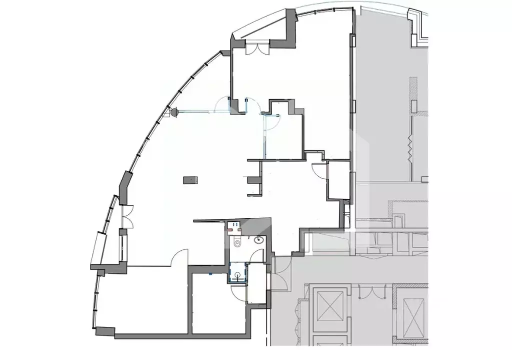 Помещение свободного назначения в Москва Поклонная ул., 3 (180 м) - Фото 2
