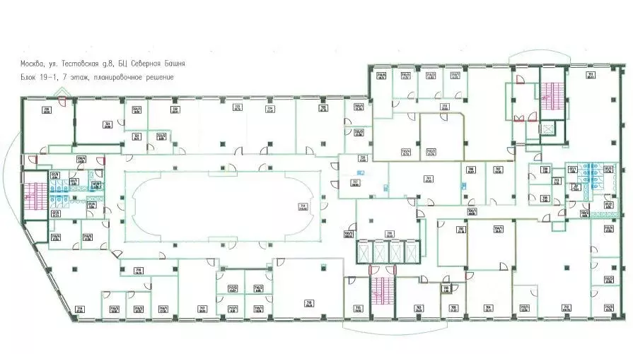 Офис в Москва Тестовская ул., 10 (4599 м) - Фото 1