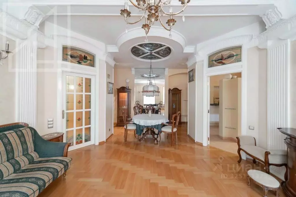 4-к кв. Москва ул. Остоженка, 7С1 (120.0 м) - Фото 0