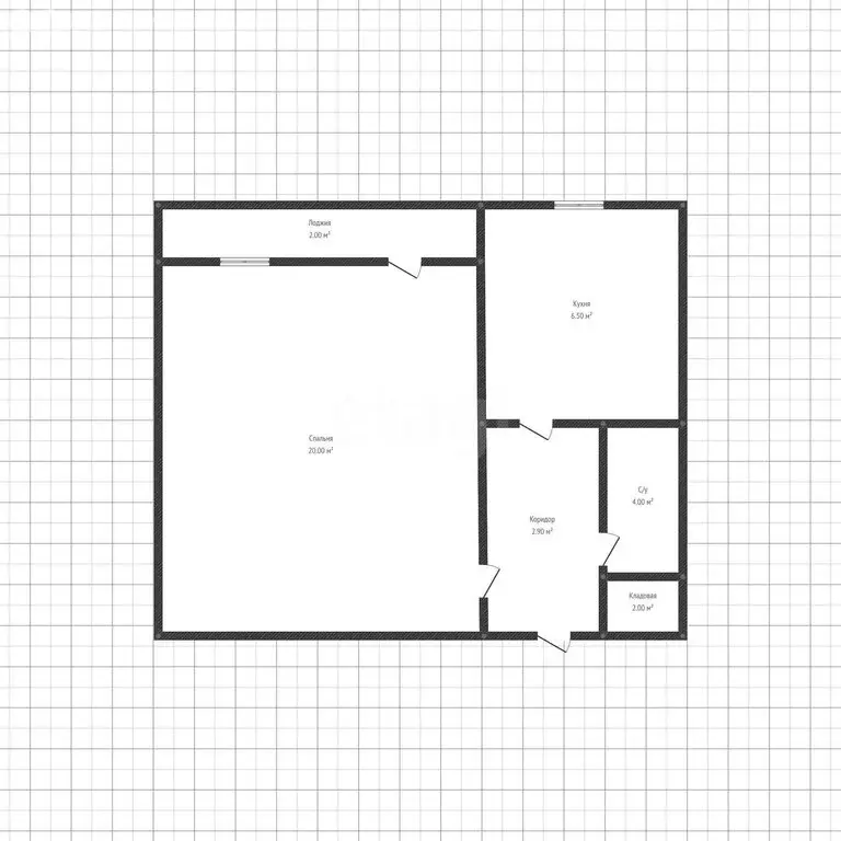 1-комнатная квартира: Майкоп, улица Патриса Лумумбы, 122 (37.4 м) - Фото 1