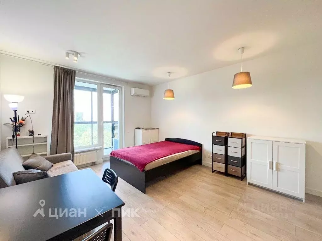 Студия Московская область, Красногорск Дачная ул., 5 (27.6 м) - Фото 2