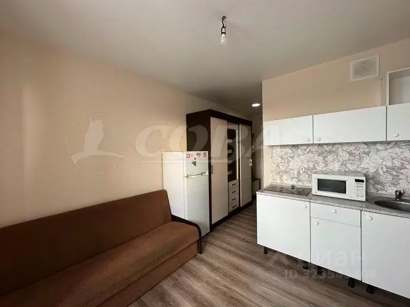 Студия Тюменская область, Тюмень ул. Новоселов, 117 (15.8 м) - Фото 2