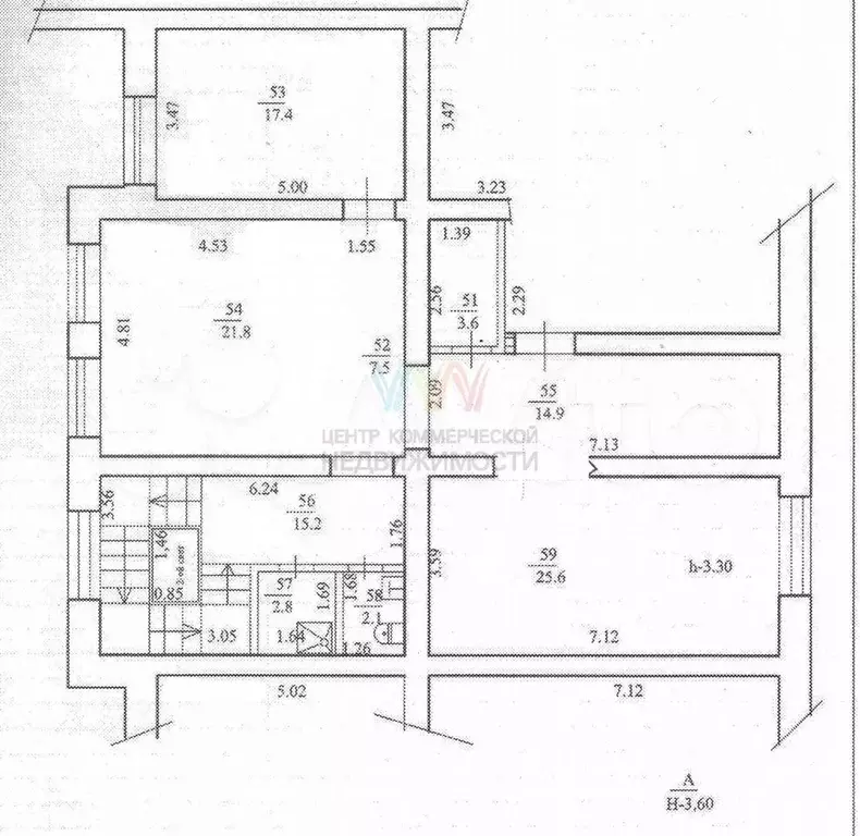 Просторный офис в центре, около Галереи Арт,193 м2 - Фото 1