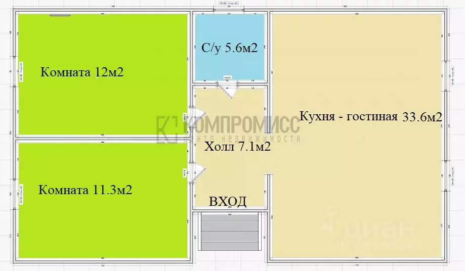 Дом в Краснодарский край, Усть-Лабинск  (150 м) - Фото 2