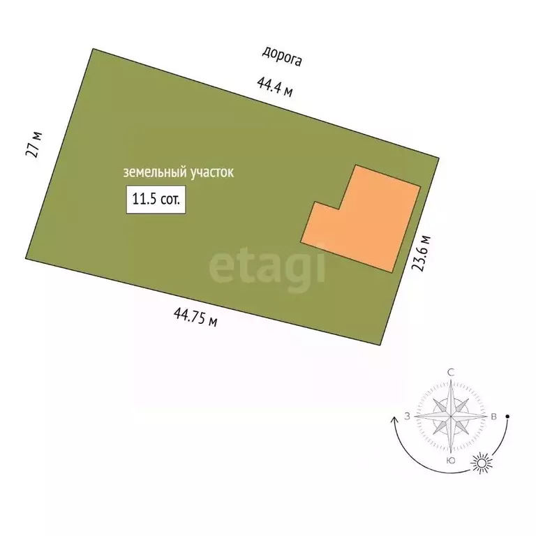 Дом в Самарская область, Волжский район, Черноречье с/пос, с. ... - Фото 2