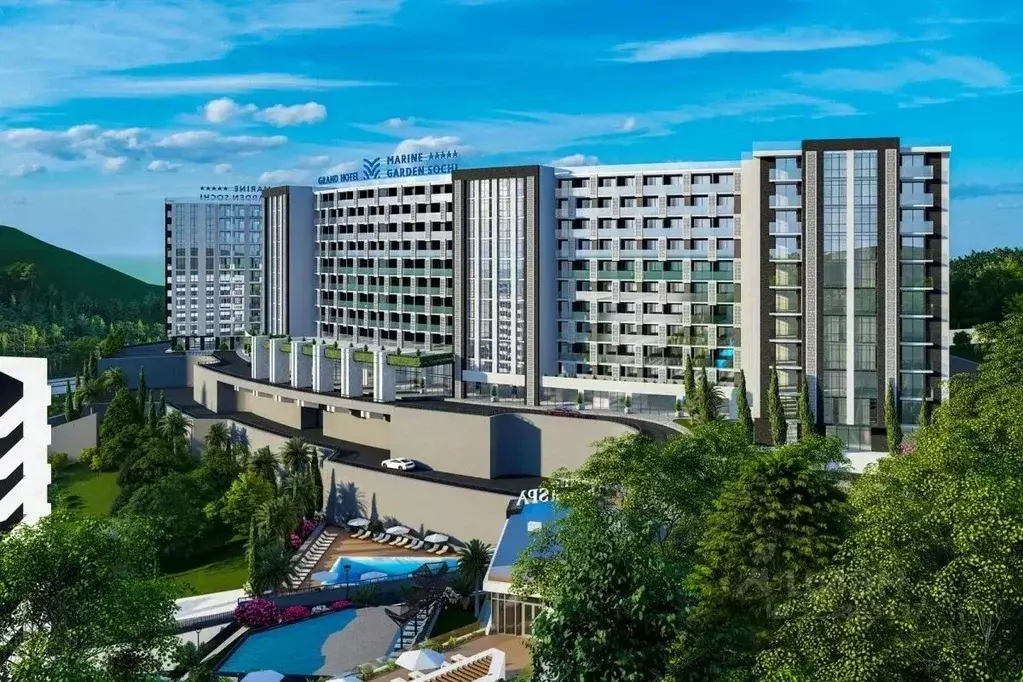 2-к кв. Краснодарский край, Сочи Хоста жилрайон, ул. Шоссейная, 5/7 ... - Фото 1