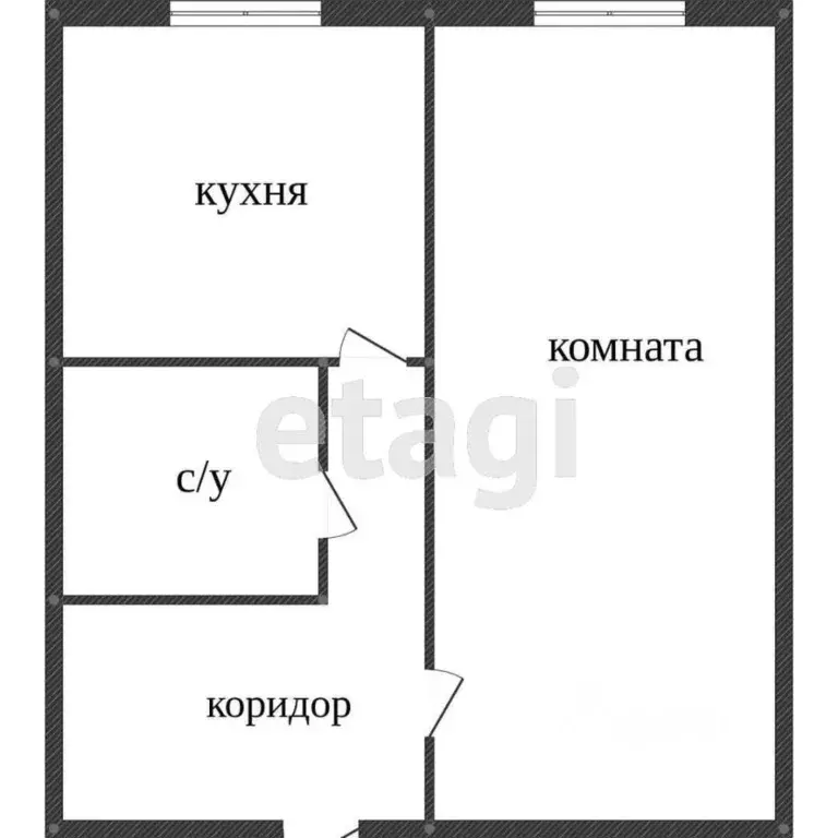 1-к кв. Ярославская область, Ярославль Волгоградская ул., 59 (30.0 м) - Фото 1