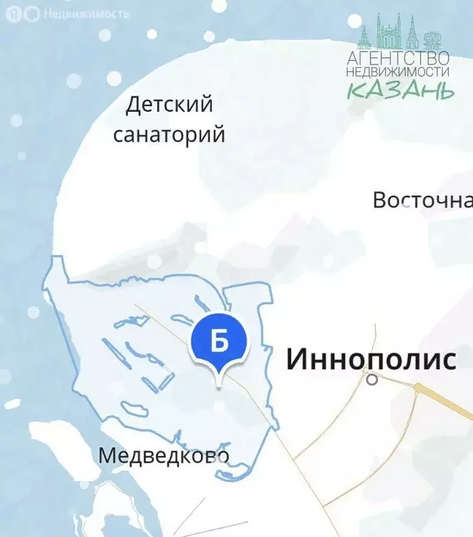 Участок в село Введенская Слобода, Центральная улица (450 м) - Фото 1