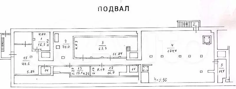 помещение свободного назначения 897 м - Фото 0