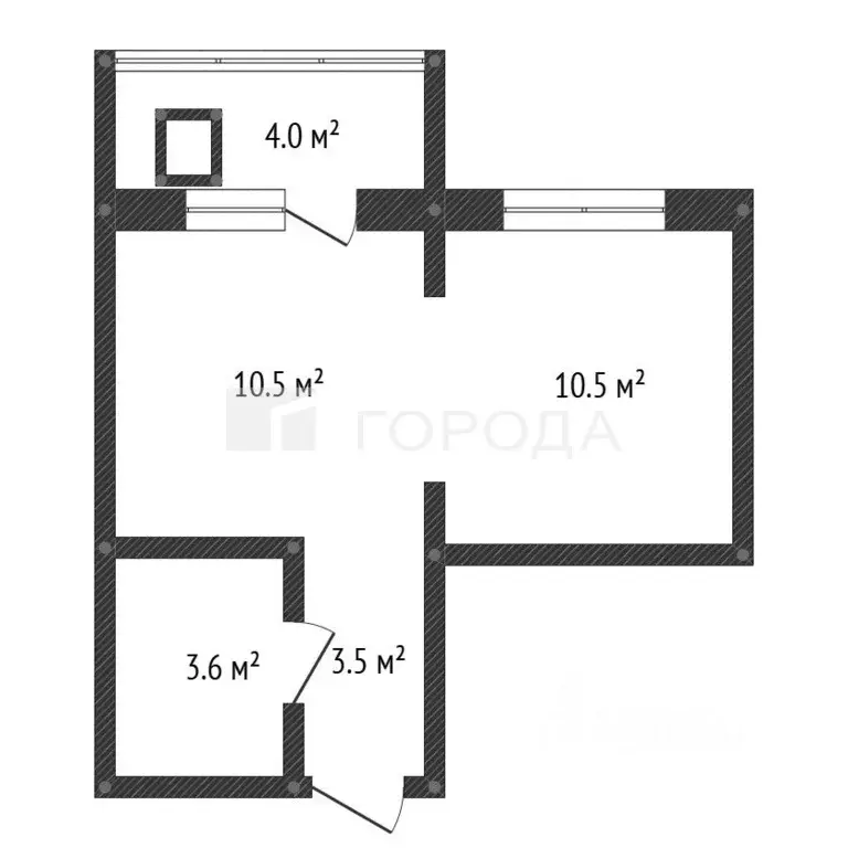 Студия Алтайский край, Барнаул тракт Павловский, 196Ак1 (32.0 м) - Фото 2