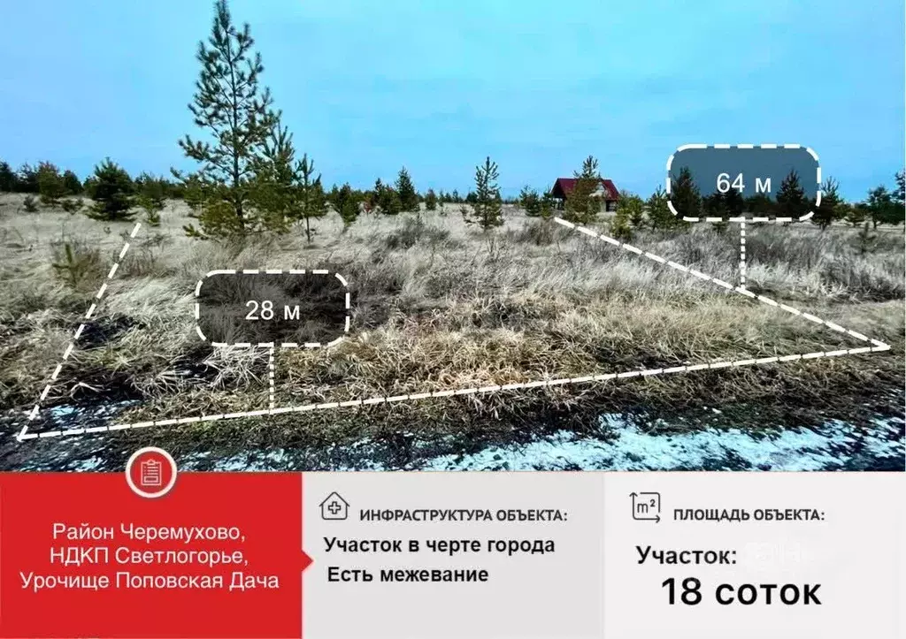 Участок в Курганская область, Кетовский муниципальный округ, ... - Фото 2