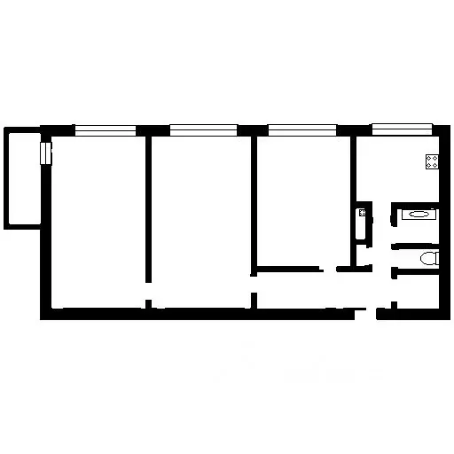 3-к кв. Ямало-Ненецкий АО, Новый Уренгой Ленинградский просп., 10Б ... - Фото 2