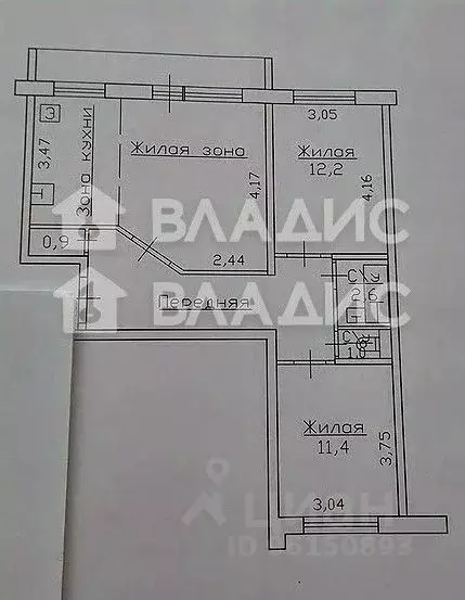 3-к кв. Карелия, Петрозаводск Лососинское ш., 22к1 (68.6 м) - Фото 1