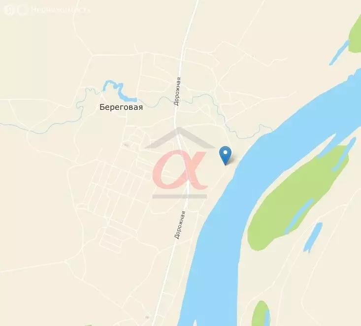 Участок в деревня Береговая, Набережная улица (18 м) - Фото 1