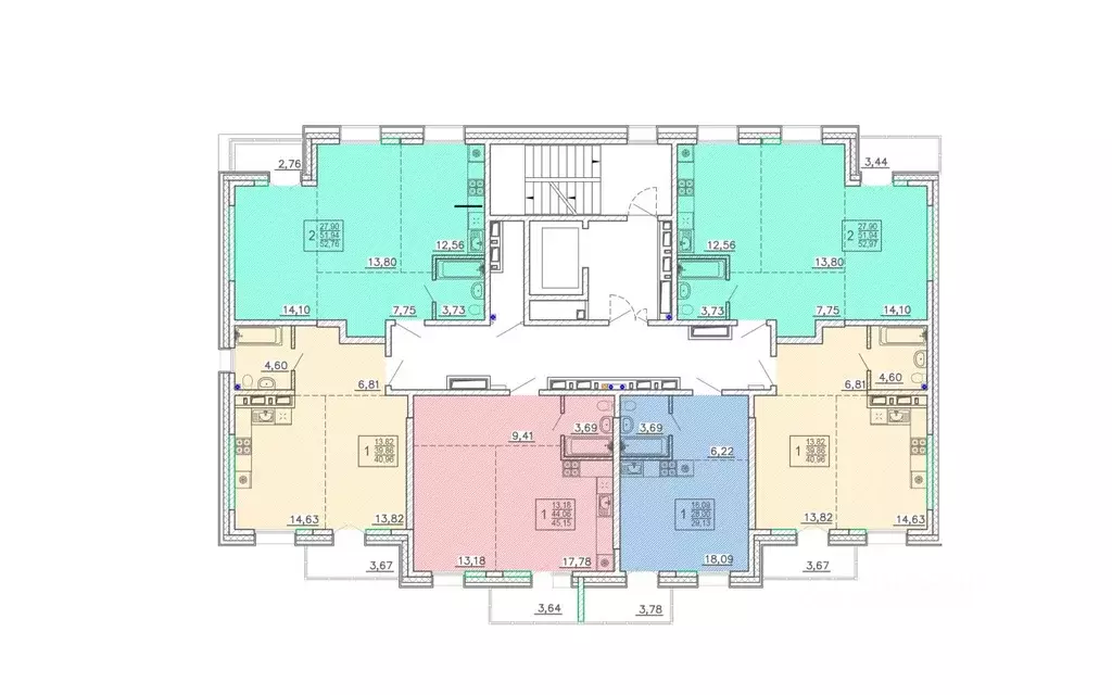 1-к кв. Бурятия, Улан-Удэ Энергетик мкр,  (45.15 м) - Фото 2