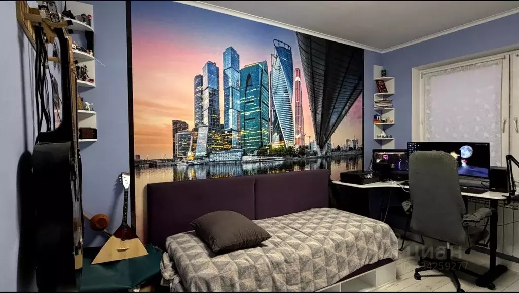 2-к кв. Москва ул. Брусилова, 37к1 (60.7 м) - Фото 1
