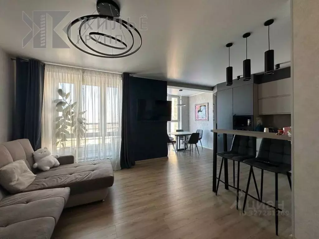 3-к кв. Татарстан, Казань ул. Баки Урманче, 7 (71.0 м) - Фото 1