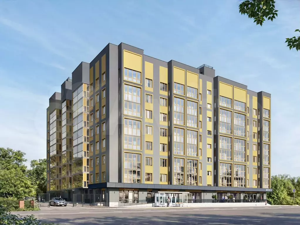 3-к. квартира, 59,6 м, 5/8 эт. - Фото 1