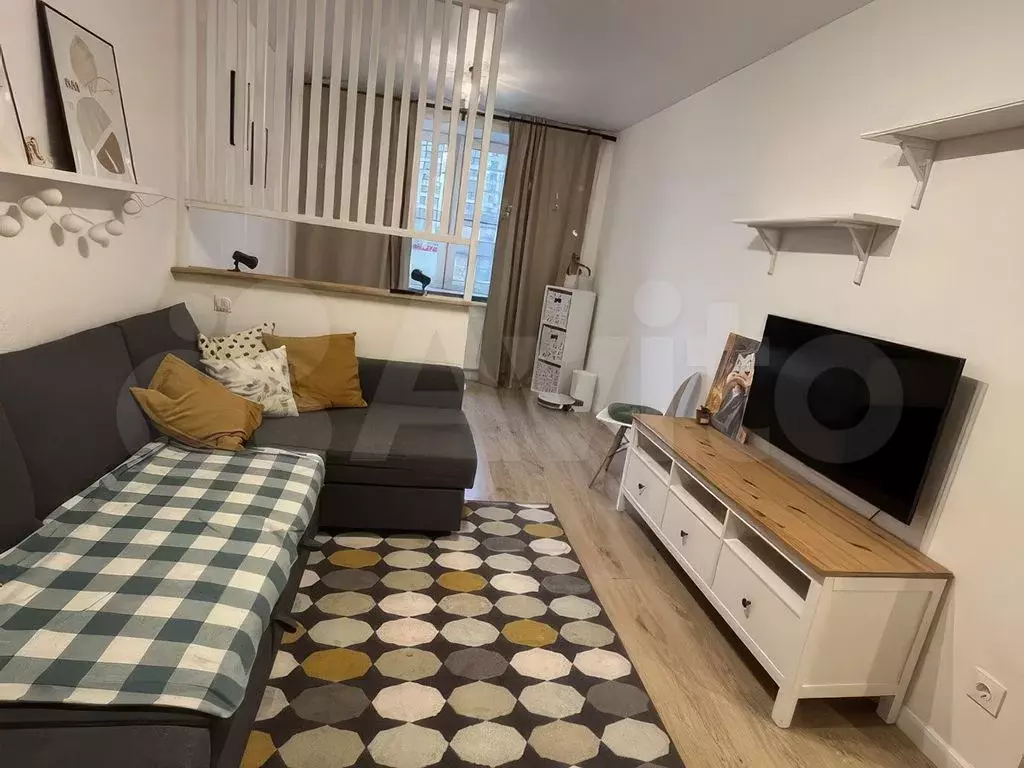 1-к. квартира, 34,1 м, 2/8 эт. - Фото 1
