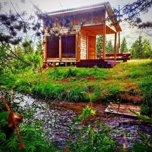 Дом в Алтай, Улаганский район, с. Акташ Лесная ул., 1Ж (10 м) - Фото 0