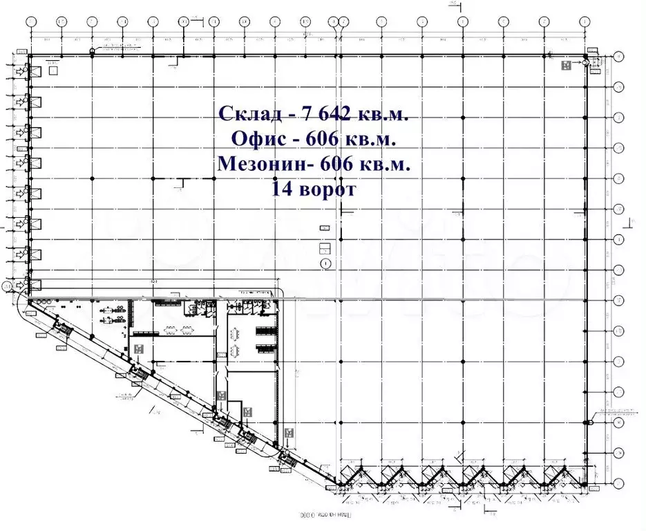 Склад класса  А , 8240 м - Фото 0