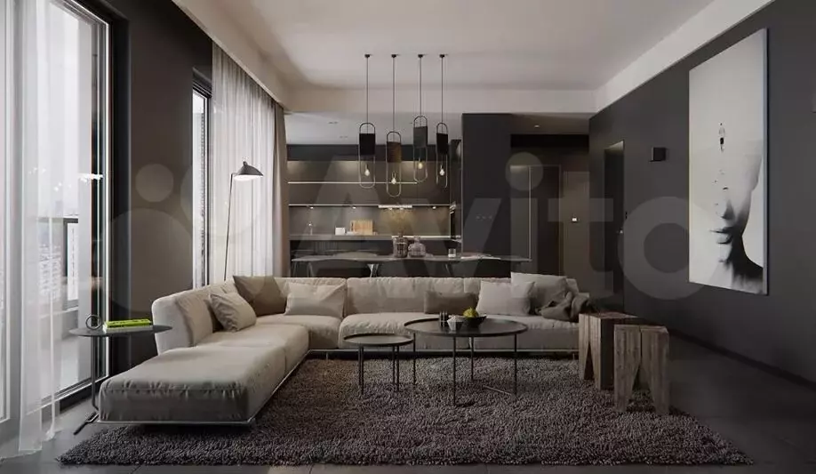 3-к. квартира, 61 м, 9/10 эт. - Фото 0