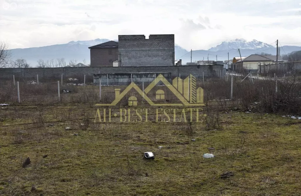 Участок в село Гизель, улица Генерала Бароева, 216 (9.5 м) - Фото 1