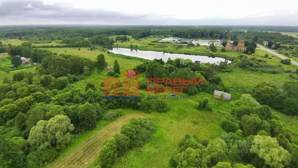 Участок в Калужская область, Юхновский район, Плоское с/пос, д. Ольхи  ... - Фото 1