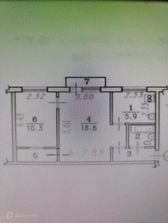 Продаётся 2-к квартира, 43.3 м - Фото 1