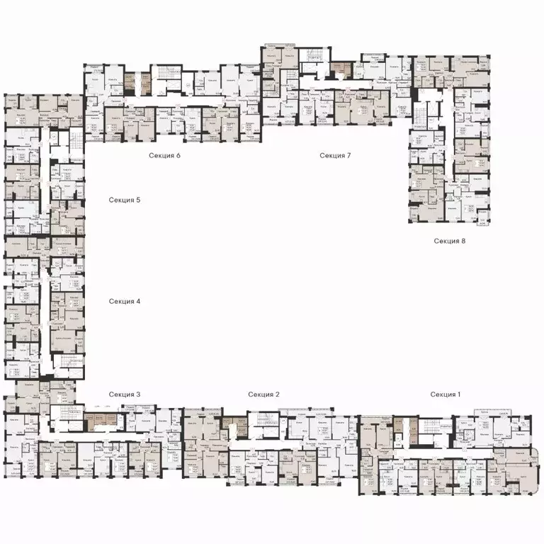 1-к кв. Ростовская область, Ростов-на-Дону Ривьера жилой квартал,  ... - Фото 2