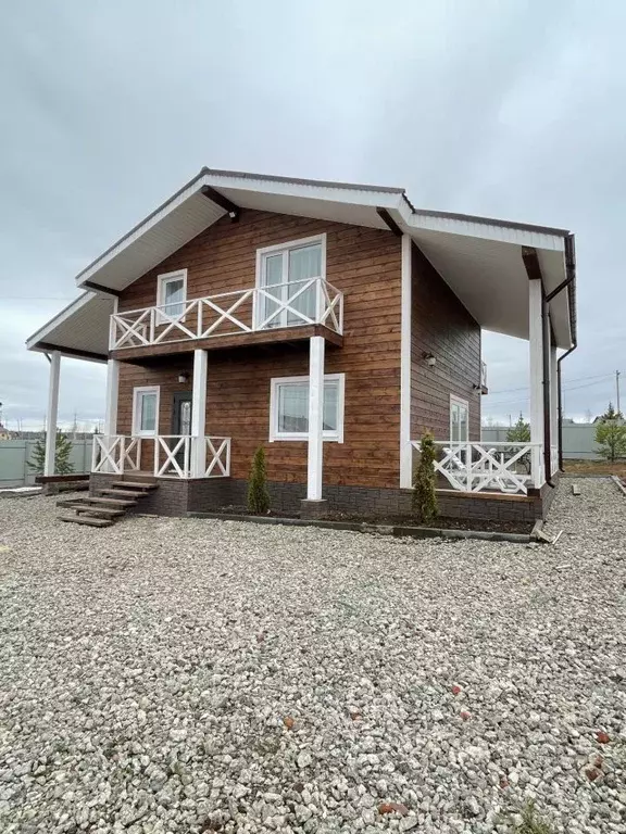 Дом в Пермский край, д. Жебреи пер. Солнечный, 2 (158 м) - Фото 0