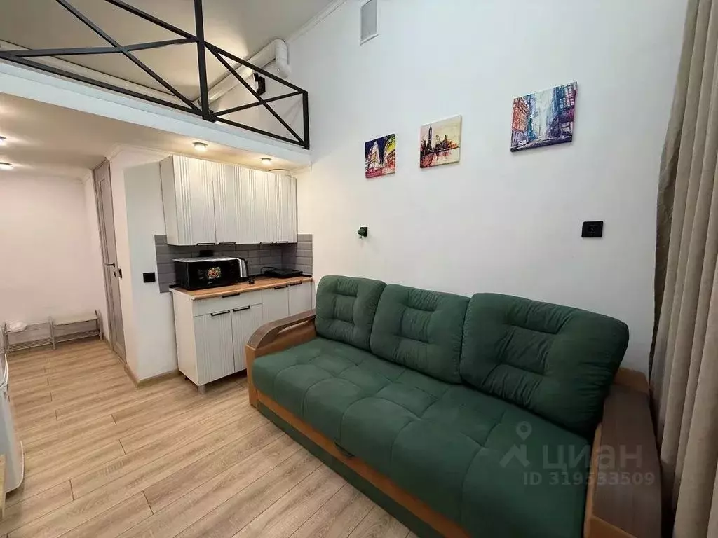 1-к кв. Тверская область, Тверь Садовый пер., 20 (25.0 м) - Фото 1