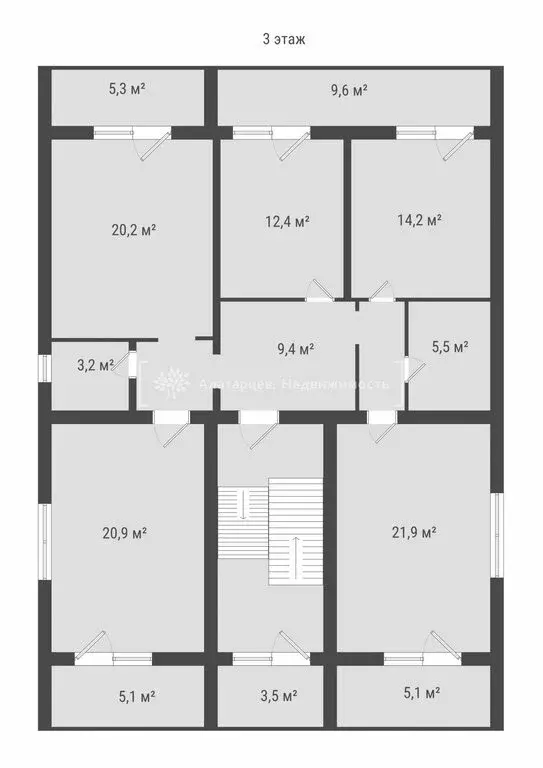 Дом в село Дзержинское, Лесная улица, 30Б (560 м) - Фото 2