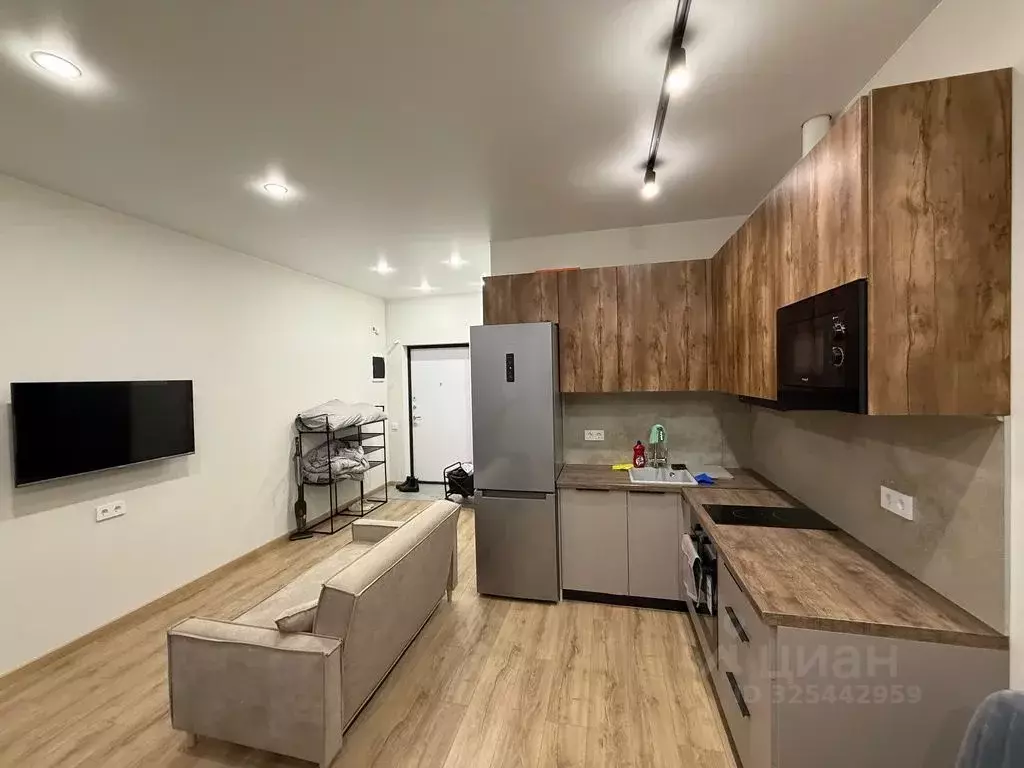 Студия Москва Новоостаповская ул., 20 (28.0 м) - Фото 1