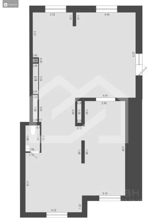 Торговая площадь в Москва проезд Шелихова, 9к1 (97 м) - Фото 2