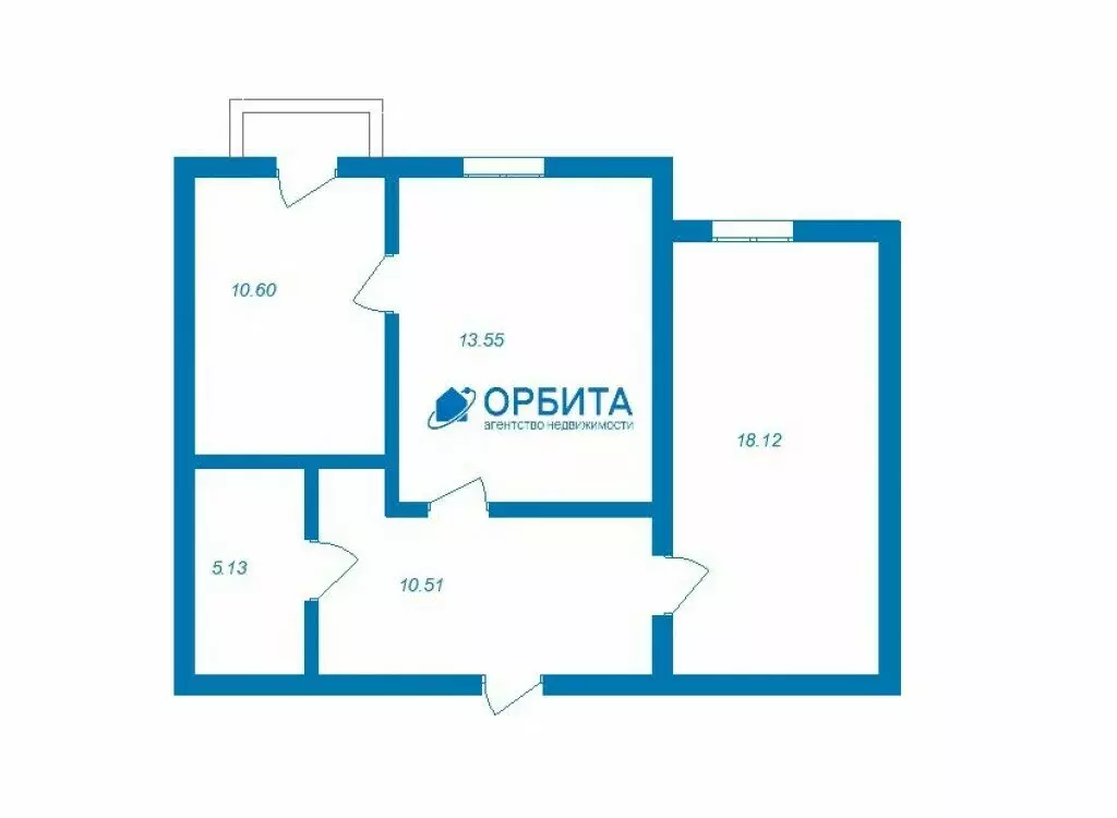 2-комнатная квартира: Тюмень, улица Московский Тракт, 85 (59.5 м) - Фото 0