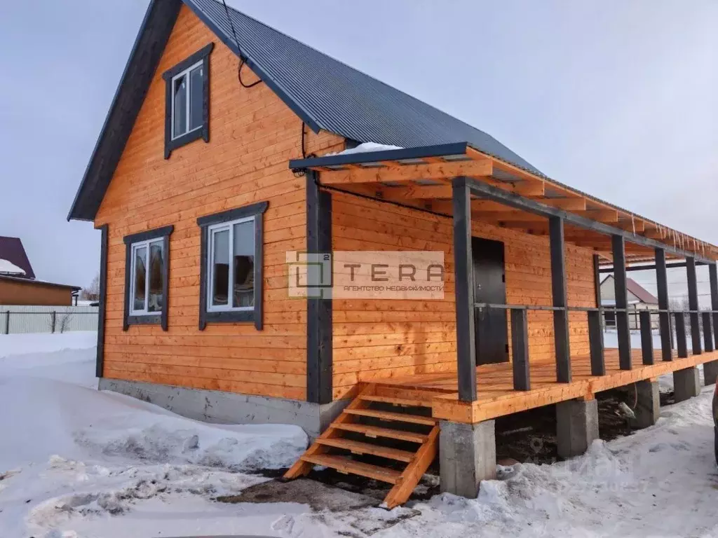 Дом в Башкортостан, Иглинский сельсовет, с. Иглино пер. ... - Фото 1