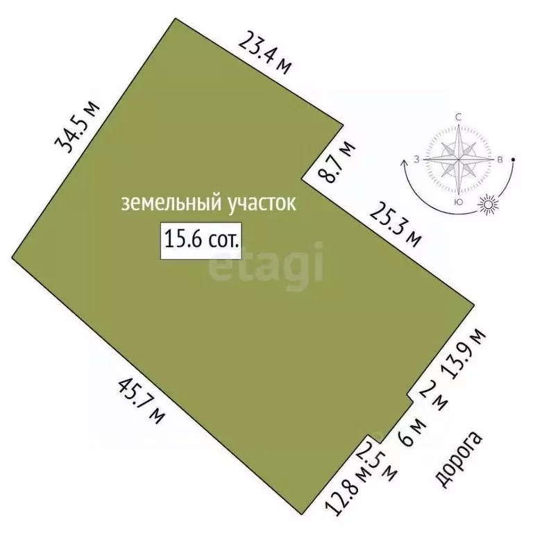 Дом в Тюменская область, Ярковский муниципальный округ, с. Усалка ул. ... - Фото 2