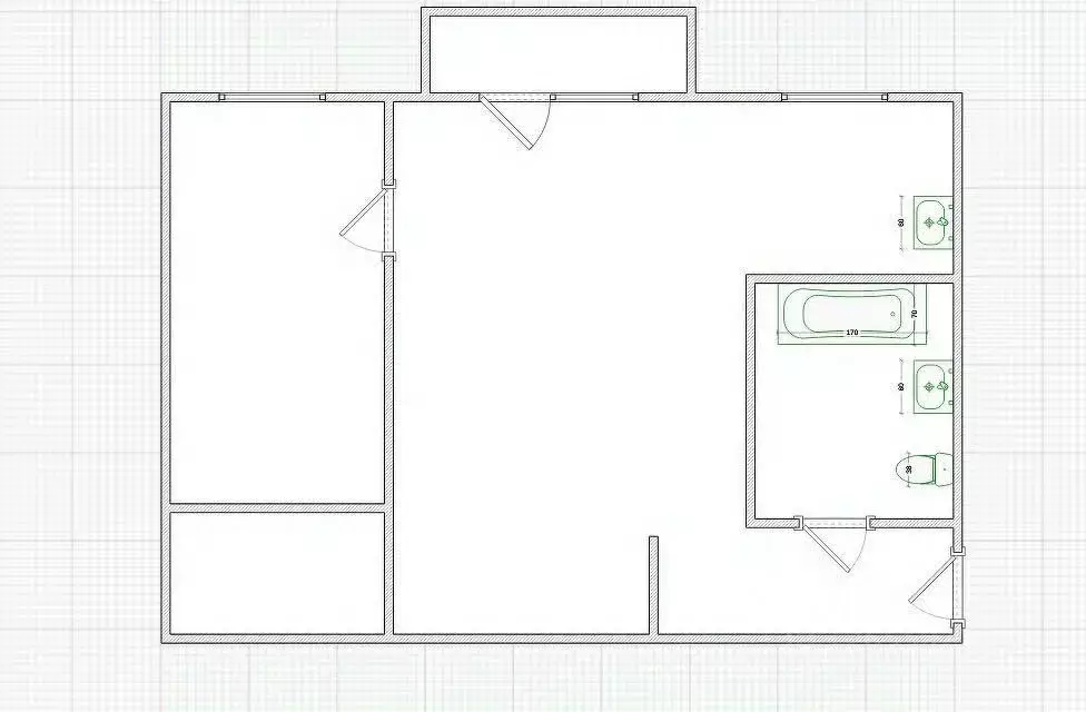 2-к кв. Костромская область, Кострома Мельничный пер., 3 (41.8 м) - Фото 1