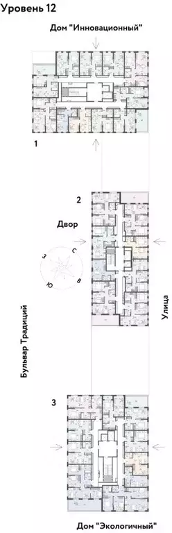 Студия Тюменская область, Тюмень Домашний жилой комплекс (24.67 м) - Фото 1